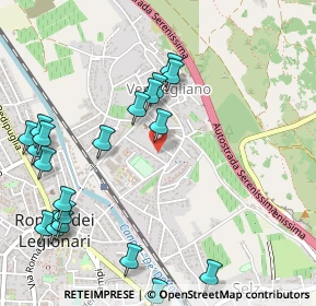 Mappa Via Pietro Zorutti, 34077 Ronchi dei Legionari GO, Italia (0.6265)