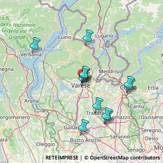 Mappa Via Enrico Butti, 21100 Varese VA, Italia (13.33417)