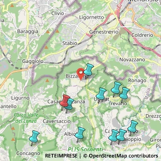 Mappa Via Ragna, 22020 Bizzarone CO, Italia (2.68273)