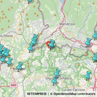Mappa Via Ragna, 22020 Bizzarone CO, Italia (6.401)