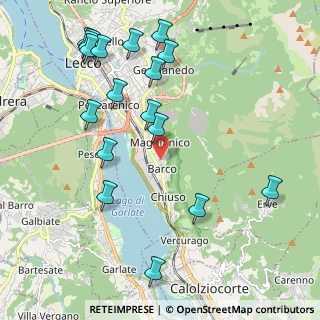 Mappa Via alla Fonte, 23900 Lecco LC, Italia (2.42222)