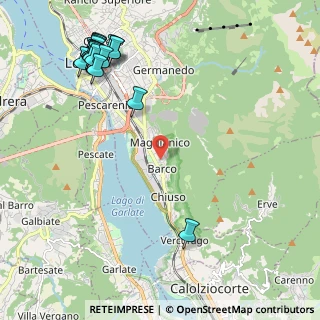 Mappa Via alla Fonte, 23900 Lecco LC, Italia (2.881)