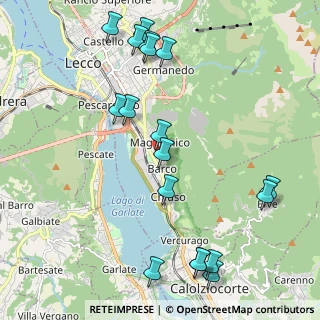 Mappa Via alla Fonte, 23900 Lecco LC, Italia (2.48944)