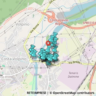 Mappa Via Zoncone, 24062 Costa Volpino BG, Italia (0.3)