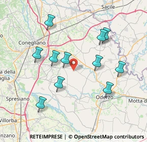 Mappa Via Cal di Mezzo, 31028 Vazzola TV, Italia (7.36)