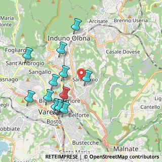 Mappa Via Tarvisio, 21100 Varese VA, Italia (2.00154)