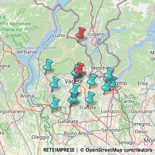 Mappa Via Tarvisio, 21100 Varese VA, Italia (11.07867)