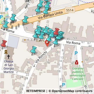 Mappa Via Roma, 33058 San Giorgio di Nogaro UD, Italia (0.03929)