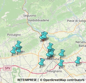 Mappa Via Antighe, 31041 Cornuda TV, Italia (7.86231)