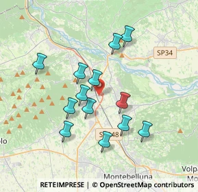 Mappa Via Antighe, 31041 Cornuda TV, Italia (3.22462)