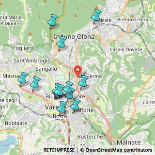 Mappa SS344, 21100 Varese VA, Italia (2.02357)