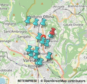 Mappa SS344, 21100 Varese VA, Italia (1.45063)