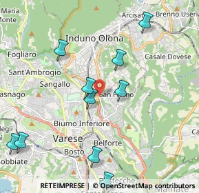 Mappa SS344, 21100 Varese VA, Italia (2.47364)