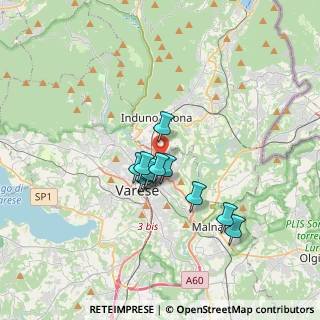Mappa SS344, 21100 Varese VA, Italia (2.46909)