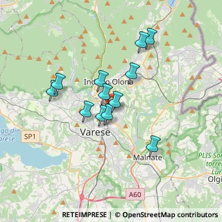 Mappa SS344, 21100 Varese VA, Italia (2.87583)