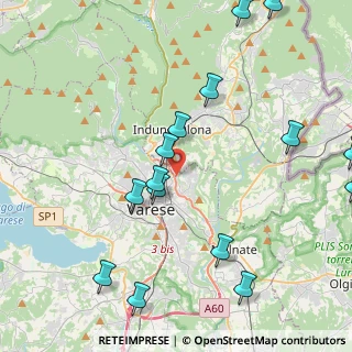 Mappa SS344, 21100 Varese VA, Italia (5.132)