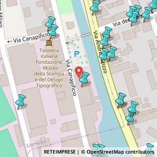 Mappa Via Canapificio, 31041 Cornuda TV, Italia (0.11556)