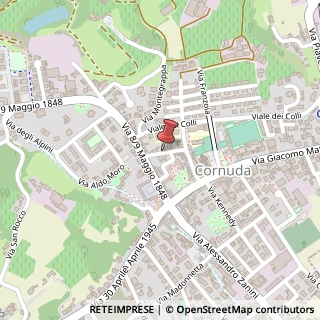 Mappa Via verdi 14, 31041 Cornuda, Treviso (Veneto)
