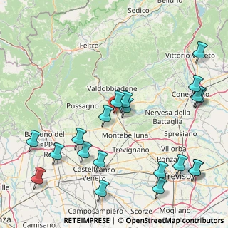 Mappa Via Giuseppe Verdi, 31041 Cornuda TV, Italia (20.854)