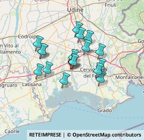 Mappa Via Emilia, 33058 San Giorgio di Nogaro UD, Italia (10.52471)