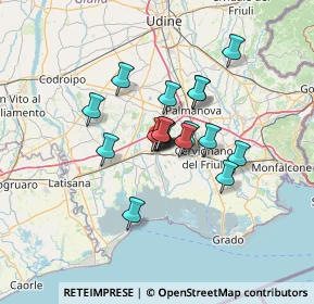 Mappa Via Emilia, 33058 San Giorgio di Nogaro UD, Italia (8.73111)