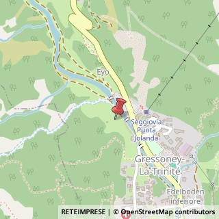 Mappa Via Stefano Grosso, 24, 11020 Aosta, Aosta (Valle d'Aosta)