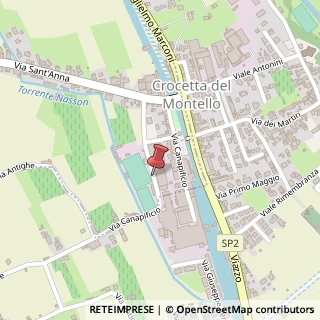 Mappa Via canapificio 11, 31035 Cornuda, Treviso (Veneto)