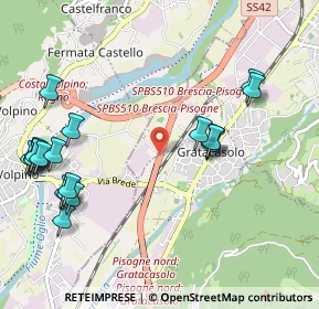 Mappa SP BS, 25055 Pisogne BS, Italia (1.251)