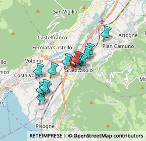 Mappa Via Comarolo, 25055 Pisogne BS, Italia (1.25143)