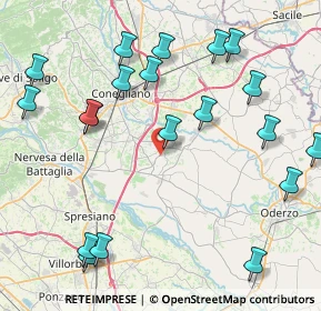 Mappa Via San Marco, 31010 Mareno di Piave TV, Italia (9.9945)