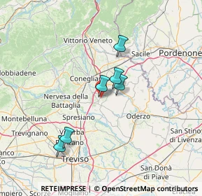 Mappa Via San Marco, 31010 Mareno di Piave TV, Italia (27.16727)