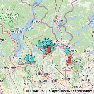 Mappa Via Sette Termini, 21100 Varese VA, Italia (9.24091)