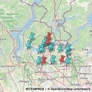 Mappa Via Sette Termini, 21100 Varese VA, Italia (10.39833)