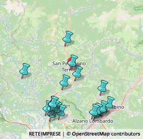 Mappa Via S. Sebastiano, 24016 San Pellegrino Terme BG, Italia (9.5895)