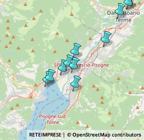 Mappa Via F. Nullo, 24062 Costa Volpino BG, Italia (3.72364)