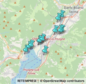 Mappa Via F. Nullo, 24062 Costa Volpino BG, Italia (2.73833)