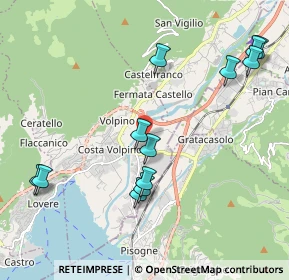 Mappa Via F. Nullo, 24062 Costa Volpino BG, Italia (2.25917)