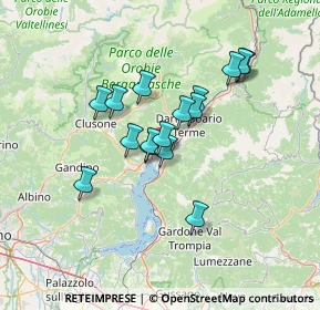 Mappa Via F. Nullo, 24062 Costa Volpino BG, Italia (10.485)