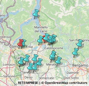 Mappa Centro Commerciale Iperal, 23862 Civate LC, Italia (15.4645)