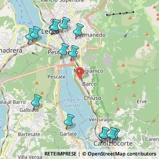 Mappa Via Arturo Toscanini, 23900 Lecco LC, Italia (2.86357)