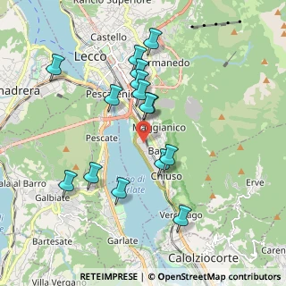 Mappa Via Arturo Toscanini, 23900 Lecco LC, Italia (1.79267)