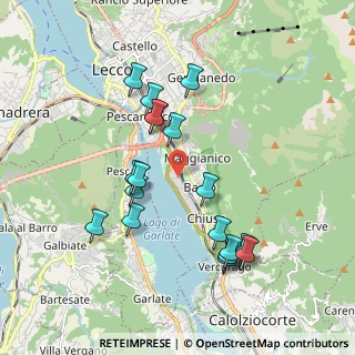 Mappa Via Arturo Toscanini, 23900 Lecco LC, Italia (1.83722)