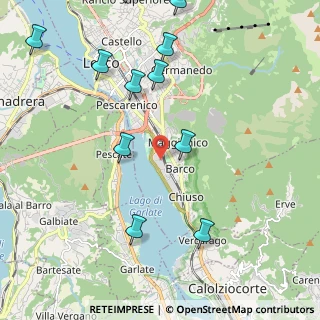 Mappa Via Arturo Toscanini, 23900 Lecco LC, Italia (2.54455)