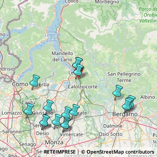 Mappa Via Arturo Toscanini, 23900 Lecco LC, Italia (19.03444)