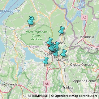 Mappa Via Carantani, 21100 Varese VA, Italia (4.48091)