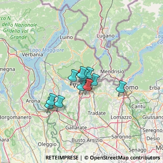 Mappa Via Carantani, 21100 Varese VA, Italia (8.83273)