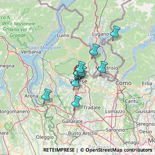 Mappa Via Carantani, 21100 Varese VA, Italia (8.07909)