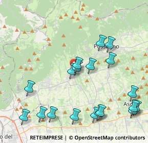 Mappa Via S. Pancrazio, 31017 Crespano del Grappa TV, Italia (4.84737)