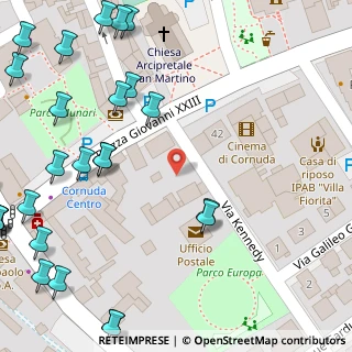 Mappa Piazza Giovanni XXIII, 31041 Cornuda TV, Italia (0.08889)