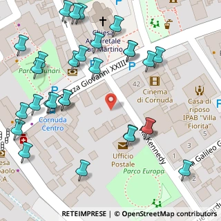 Mappa Piazza Giovanni XXIII, 31041 Cornuda TV, Italia (0.08207)